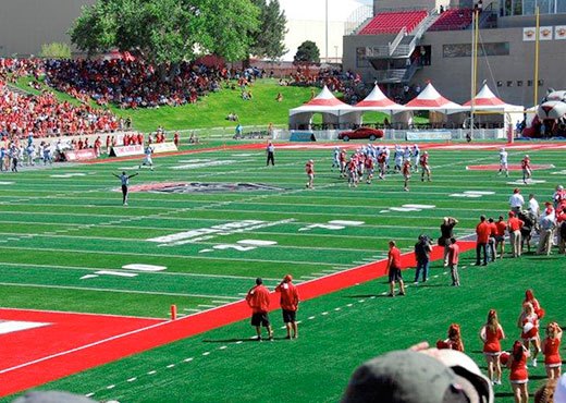 UNM Lobos Football Stadium Field Renovation : Westwind Landscape ...